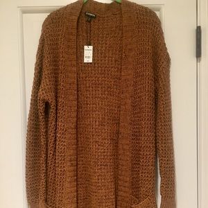 Express long cardigan. Brand new. Size M.